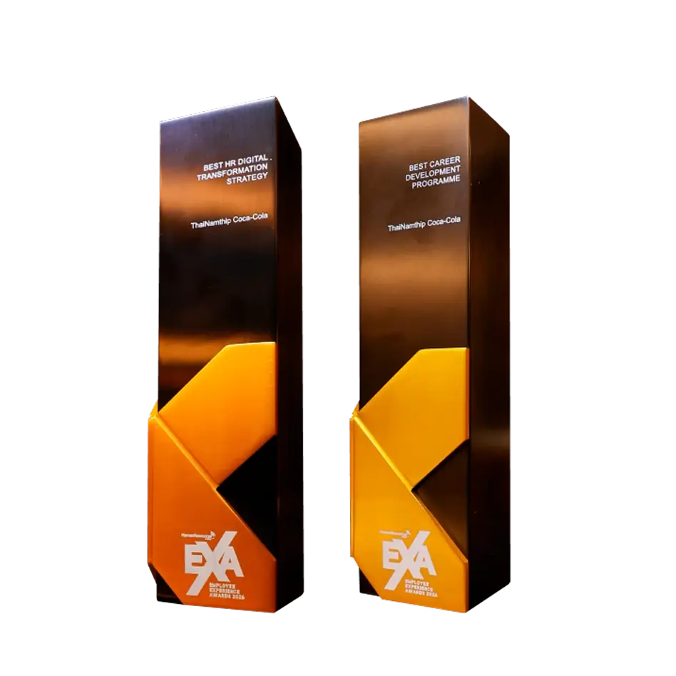 Employee Experience Awards Thailand 2026 จากสถาบัน Human Resources Online ประเทศสิงคโปร์ | ThaiNamthip Coca-Cola